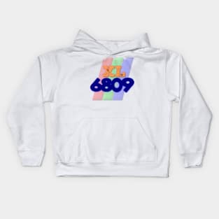 XL6809 background Kids Hoodie